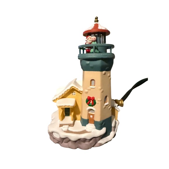 Hallmark Other - Hallmark Keepsake Magic Collector Series Lighthouse Light Flashing Ornament 1999